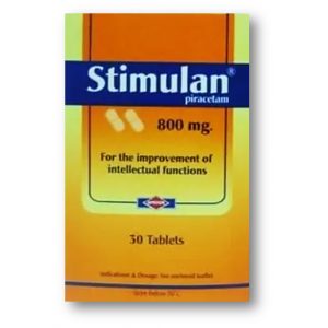 Stimulan 800 mg ( Piracetam ) 30 tablets